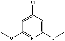 Pyridine,4-chloro-2,6-dimethoxy- Struktur