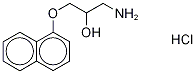Nor Propranolol Hydrochloride, 62618-09-1, 结构式