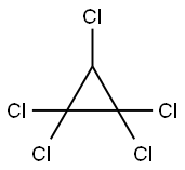 PENTACHLOROCYCLOPROPANE Structure