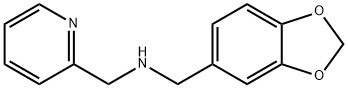 BENZO[1,3]DIOXOL-5-YLMETHYL-PYRIDIN-2-YLMETHYL-AMINE Structure