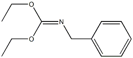 Benzylimidocarbonic acid diethyl ester Structure