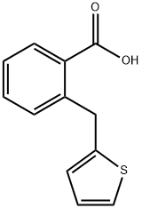 2-(2-THIENYLMETHYL)BENZOIC ACID,62636-87-7,结构式