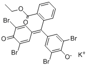 TETRABROMOPHENOLPHTHALEIN ETHYL ESTER POTASSIUM SALT Structure