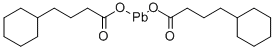 ビス(シクロヘキサンブタン酸)鉛(II) 化学構造式