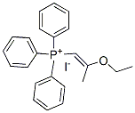 (2-ethoxy-1-propenyl)triphenylphosphonium iodide Struktur