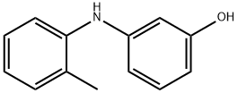 m-(o-Toluidino)phenol Struktur