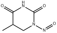 1-nitroso-5,6-dihydrothymine Struktur