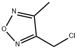 3-(クロロメチル)-4-メチル-1,2,5-オキサジアゾール 化学構造式