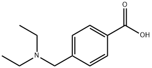 4-乙氨基甲基苯甲酸,62642-59-5,结构式