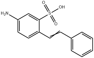 4-氨基二苯乙烯-2-磺酸, 6265-01-6, 结构式