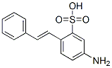4-aminostilbene-2-sulphonic acid,6265-06-1,结构式