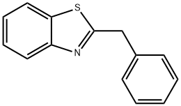 2-ベンジルベンゾチアゾール 化学構造式