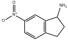 1-AMINO-6-NITROINDAN, 62658-54-2, 结构式