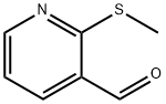 2-甲硫基吡啶-3-甲醛, 62658-92-8, 结构式