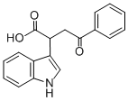 2-INDOL-3-YL-4-OXO-4-PHENYLBUTANOIC ACID Struktur