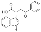 2-INDOL-3-YL-4-OXO-4-PHENYLBUTANOIC ACID Structure