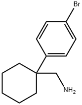 [1-(4-bromophenyl)cyclohexyl]methanamine Structure
