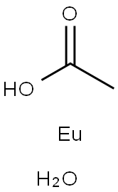 Europium(III) acetate hydrate Structure