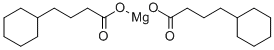 MAGNESIUM CYCLOHEXANEBUTYRATE Structure