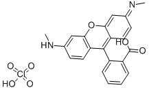 RHODAMINE 116 PERCHLORATE Structure