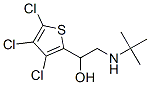 2-tert-Butylamino-1-(3,4,5-trichloro-2-thienyl)ethanol Structure