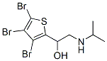 2-Isopropylamino-1-(3,4,5-tribromo-2-thienyl)ethanol Struktur