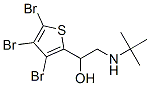 2-tert-Butylamino-1-(3,4,5-tribromo-2-thienyl)ethanol Structure