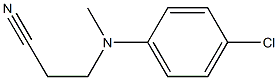 3-(4-CHLORO-BENZYLAMINO)-PROPIONITRILE Structure