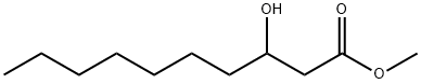 METHYL 3-HYDROXYDECANOATE Struktur