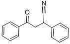 2,4-ジフェニル-4-オキソブチロニトリル 化学構造式