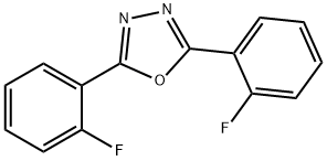 2,5-BIS(2-FLUOROPHENYL)-1,3,4-OXADIAZOLE 99 Struktur