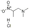 N,N-二甲基-2-硝基丙-1-胺盐酸盐 结构式
