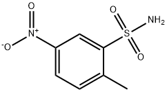 2-Methyl-5-nitrobenzenesulfonamide Struktur