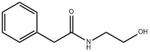 N-(2-羟基乙基)-2-苯乙酰胺, 6269-99-4, 结构式