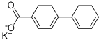 [1,1'-ビフェニル]-4-カルボン酸カリウム 化学構造式