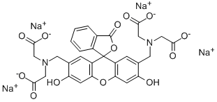 双[NN-双(羧甲基)氨甲基]荧光素四钠盐,62698-56-0,结构式