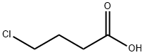 4-CHLOROBUTYRIC ACID Struktur