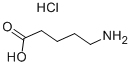 5-氨基戊酸盐酸盐,627-95-2,结构式