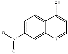 4-羟基-7-硝基喹啉 结构式