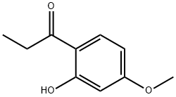 2'-ヒドロキシ-4'-メトキシプロピオフェノン 化学構造式