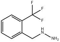 1-(2-(trifluoromethyl)benzyl)hydrazine Structure
