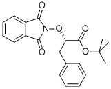(2S)-A-[(1,3-二氢-1,3-二氧代-2H-异吲哚-2-基)氧基]-苯丙酸-1,1-二甲基乙酯 结构式