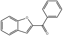 2-Benzoylbenzofurane Struktur