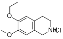 6-Ethoxy-7-methoxy-1,2,3,4-tetrahydroisoquinoline hydrochloride Structure