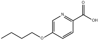 5-butoxypicolinic acid Structure