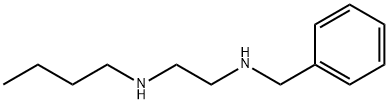 N1-BENZYL-N2-BUTYLETHANE-1,2-DIAMINE 化学構造式