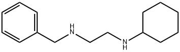 N-(2-(BENZYLAMINO)ETHYL) CYCLOHEXANAMINE Struktur