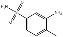 3-AMINO-4-METHYLBENZENESULFONAMIDE Struktur