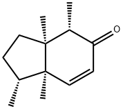 5H-Inden-5-one,1,2,3,3a,4,7a-hexahydro-1,3a,4,7a-tetramethyl-,(1R,3aS,4S,7aR)-(9CI) Structure