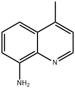 8-アミノ-4-メチルキノリン 化学構造式